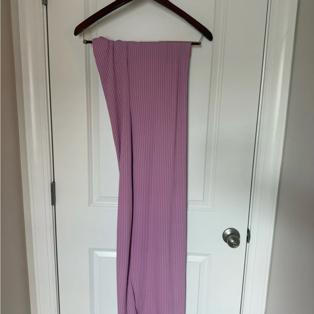 Canvas Maternity Maxi Dress - Picture 6 of 6